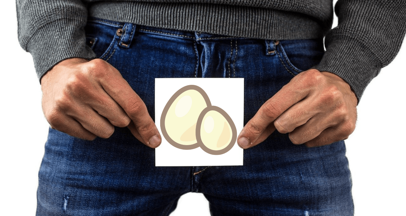 Is having a larger testicle normal in men?